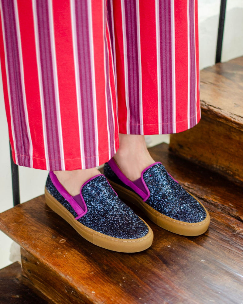 Sneakers Slip On Ibiza Myrtille