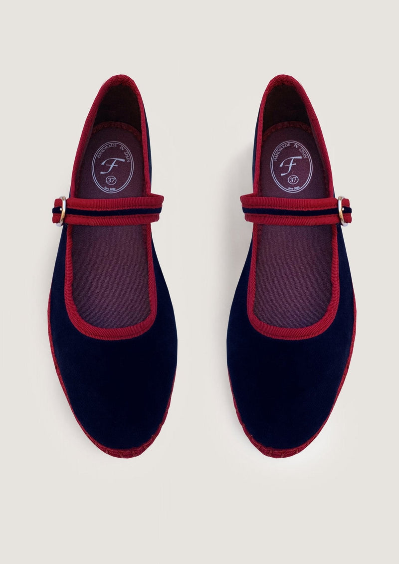 Pantuflas Flaminia con hebillas