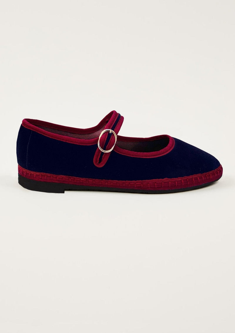 Pantuflas Flaminia con hebillas