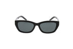 Luxury Eyewear – Lunettes De Soleil - Saint Laurent, lunettes de soleil noires avec verres foncés, vue de face