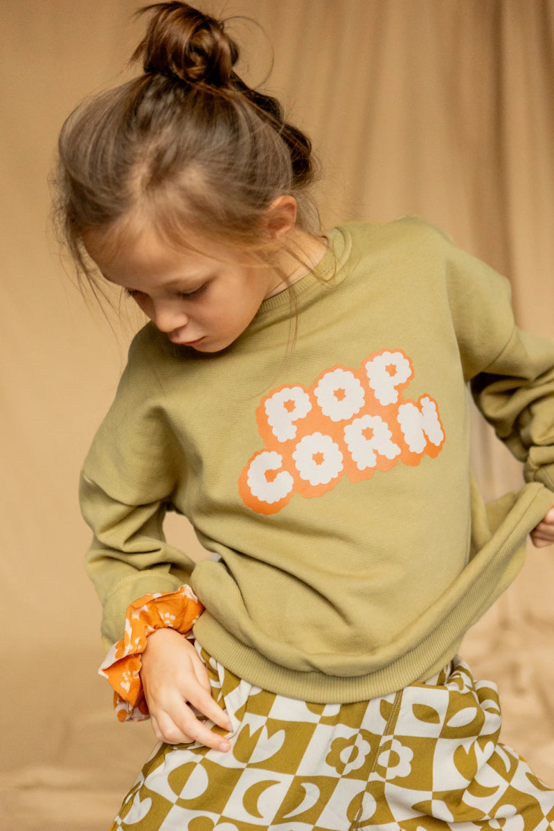 Small Chouchou Manjuk "Flora Bold" - Orange