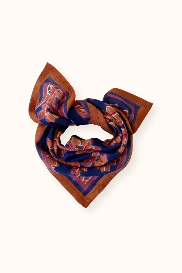 Pañuelo pequeño Dupitta Violeta - Violeta Navy