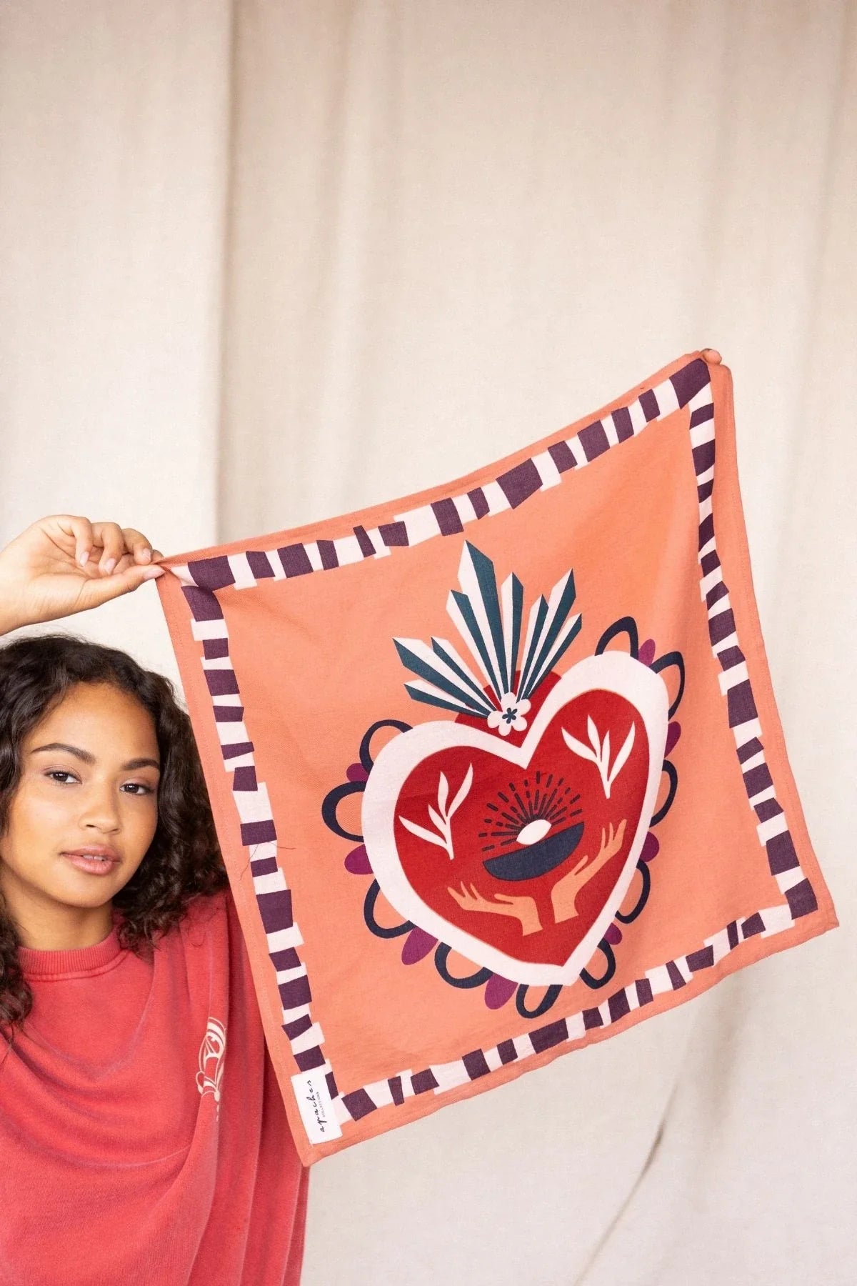 Small Foulard Manika Corazon