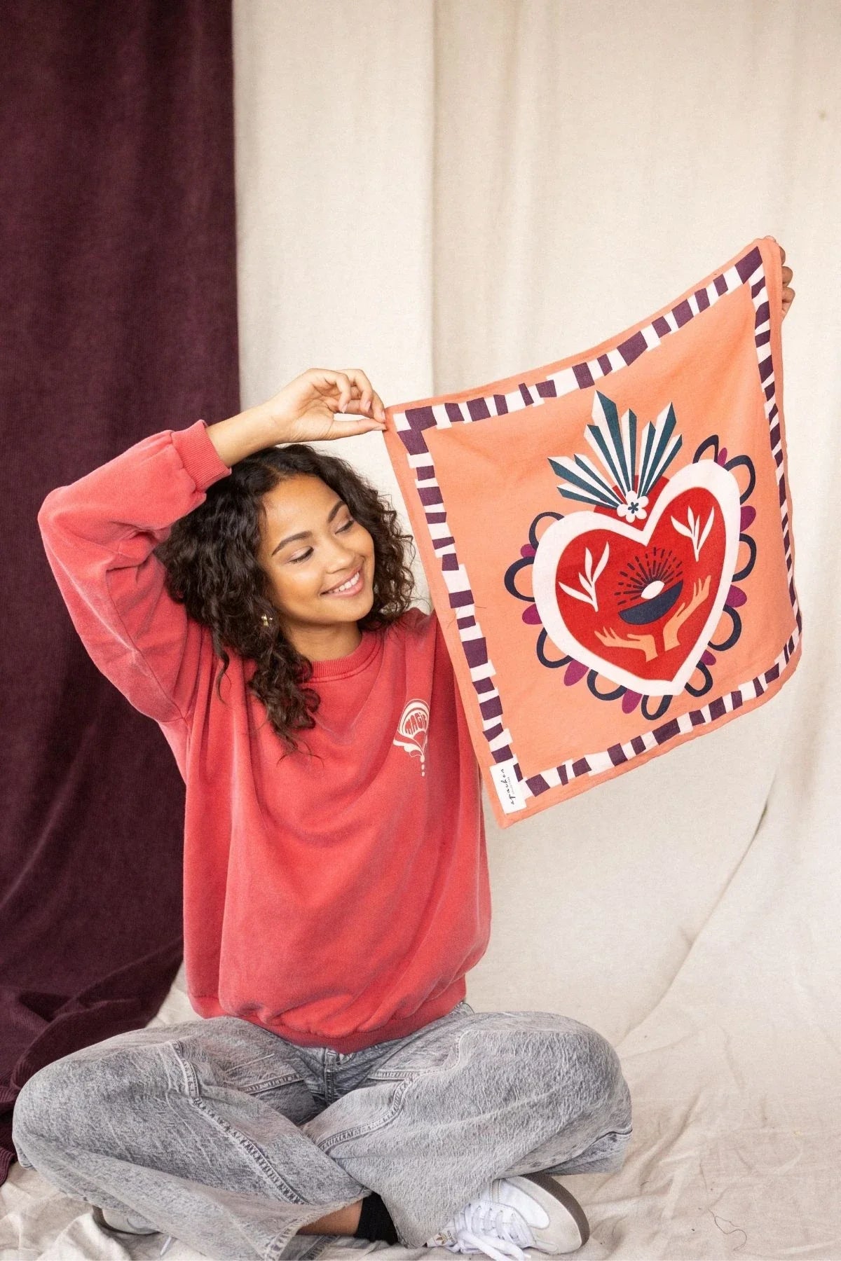 Small Foulard Manika Corazon