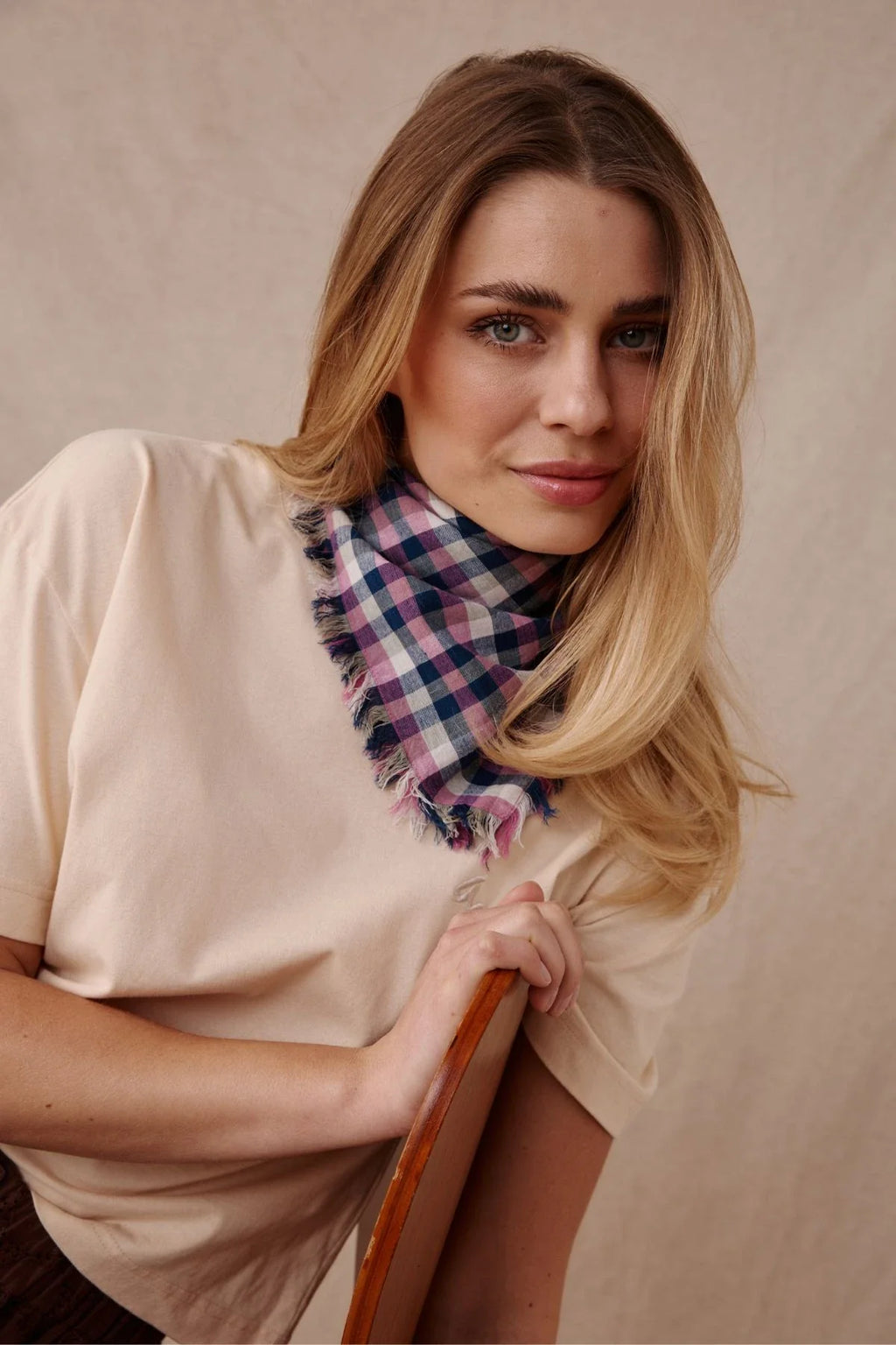 Small Foulard Manika Khadi