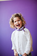 Small Foulard Manika "Artistic" - Violette