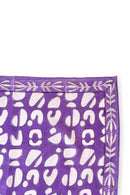 Small Foulard Manika "Artistic" - Violette