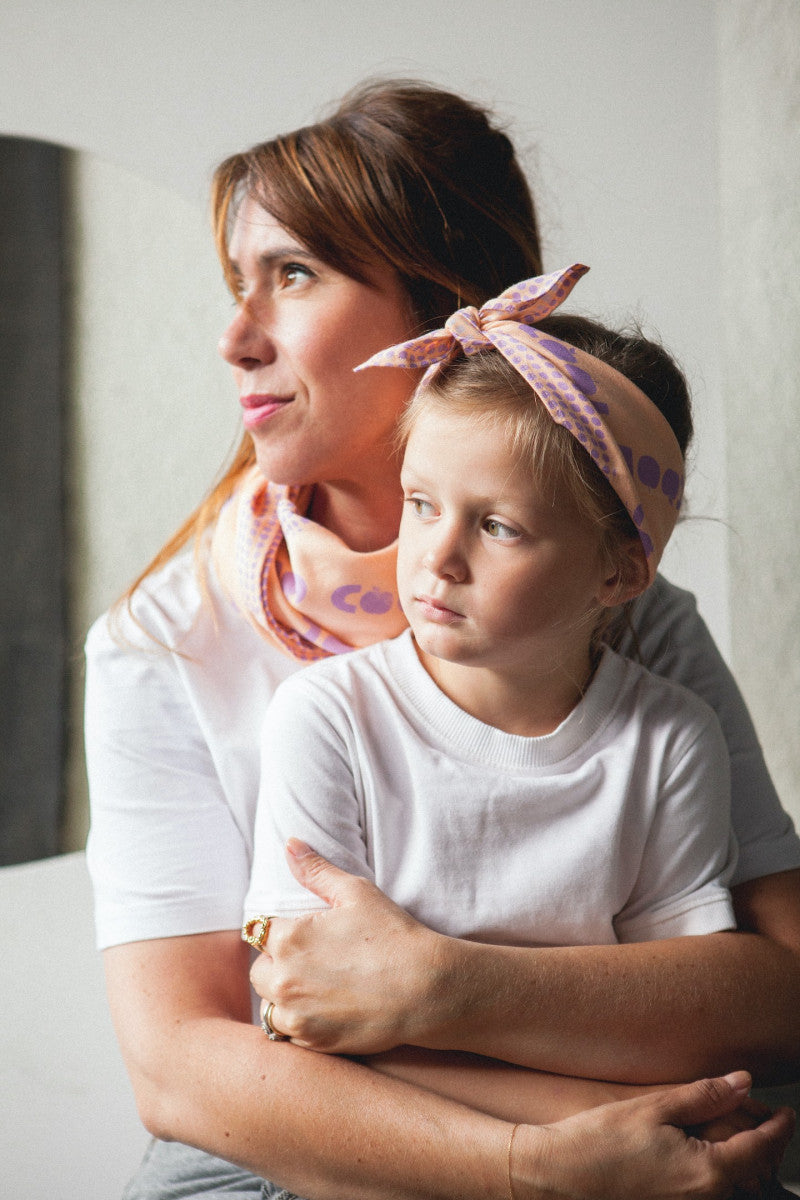 Small Foulard Manika "Cool" - Papillon