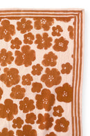 Small Foulard Manika "Flora Bold" - Orange
