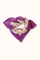 Small Foulard Manika "Karma" - Macadamia