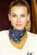 Small Foulard Manika "Karma" - Éclipse