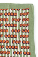 Small Foulard Manika "Pop Corn" - Olive