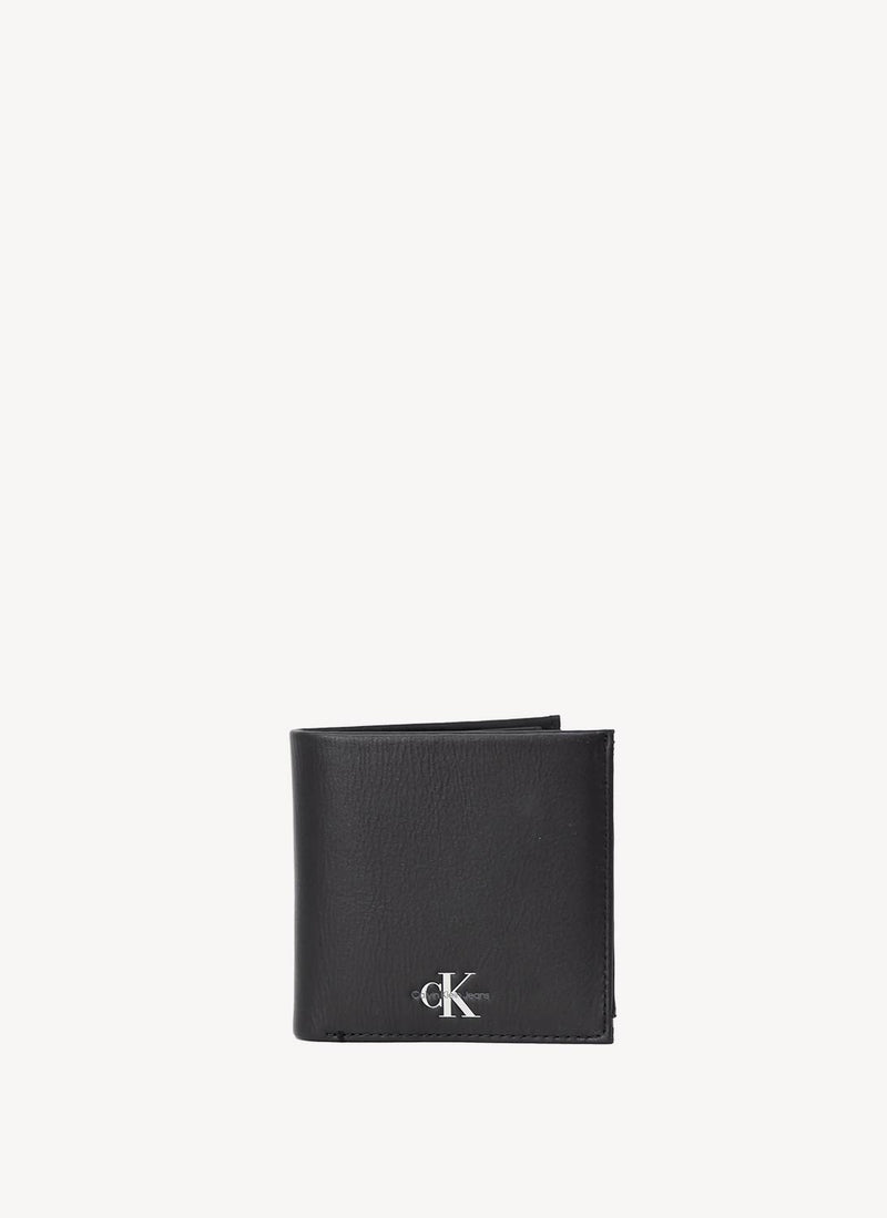 Calvin Klein - Portefeuille En Cuir - Noir - Homme