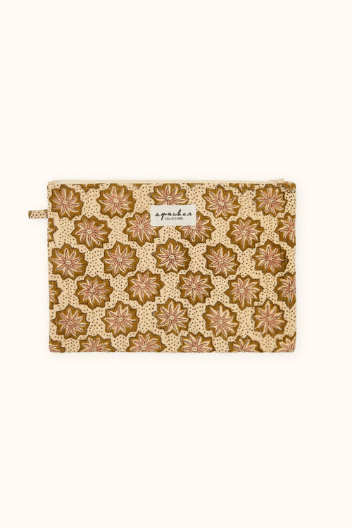 Small Pochette Sana "Étincelle" - Macadamia