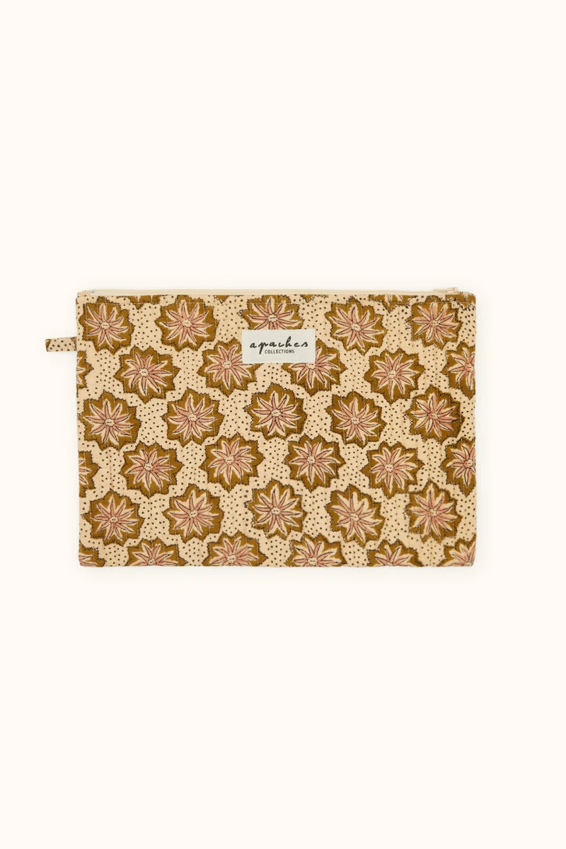 Small Pochette Sana "Étincelle" - Macadamia