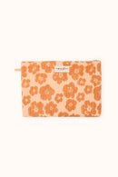 Small Pochette Sana "Flora Bold" - Orange