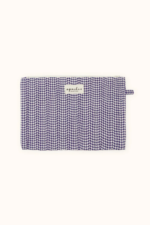Small Pochette Sana "Khadi" - Violet