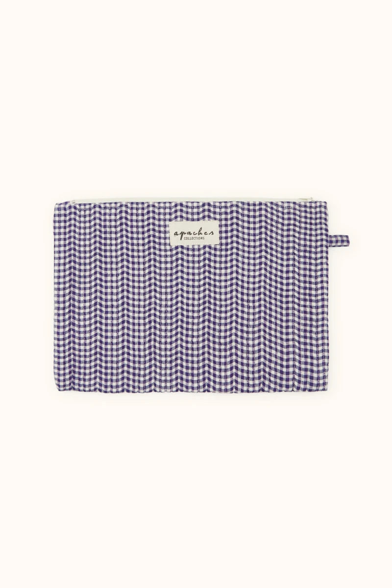 Small Pochette Sana "Khadi" - Violet