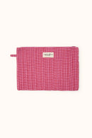 Small Pochette Sana "Khadi" - Fuchsia
