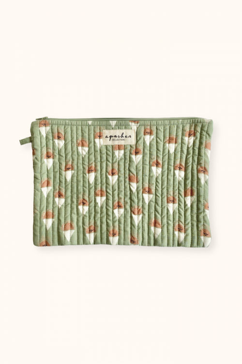 Small Pochette Sana "Sorbet" - Pistache