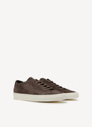 Common Projects - Sneakers Achilles En Suède - Grey - Homme