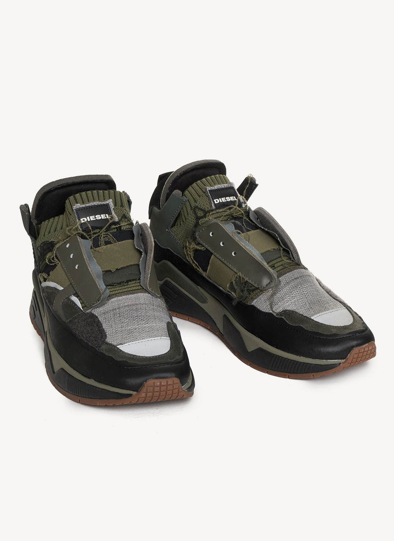 Diesel - Sneakers Brentha Dec - Olive - Homme