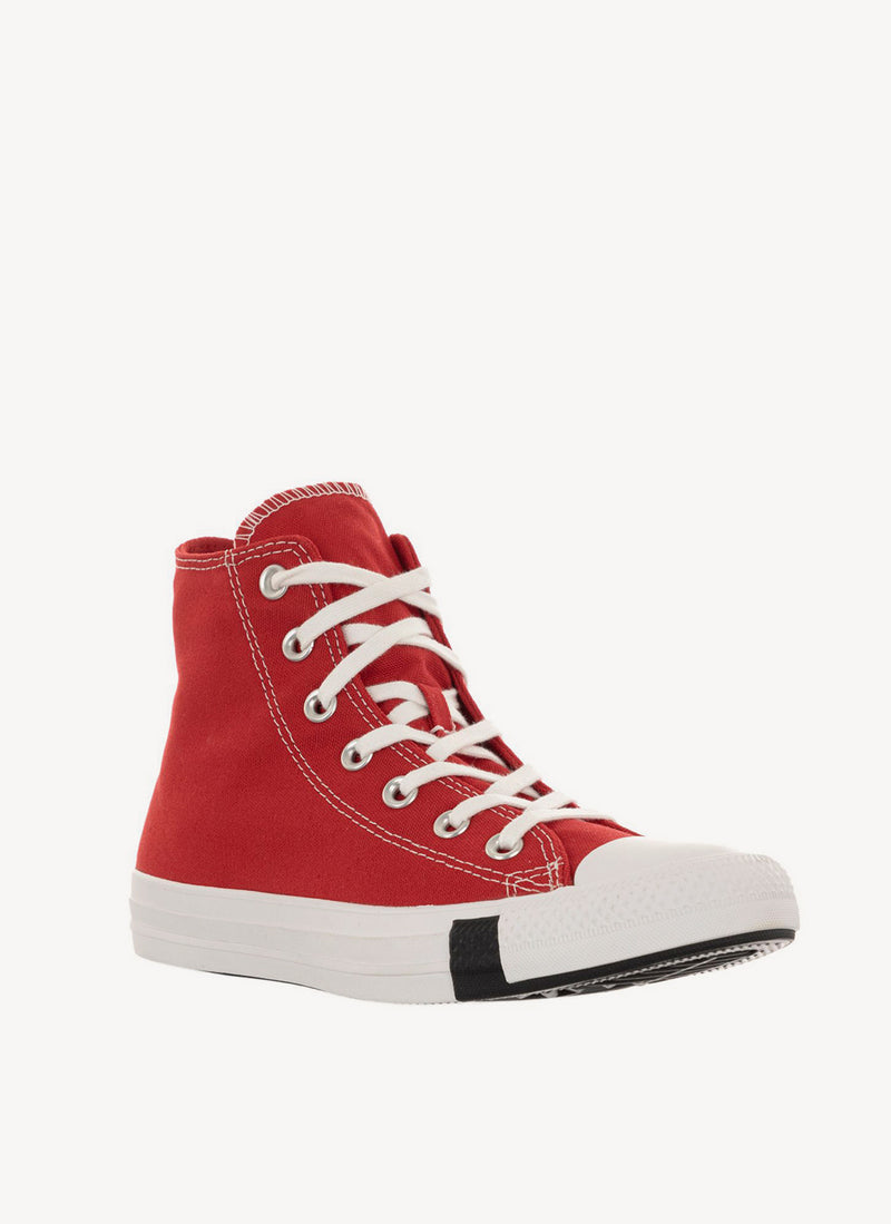 Converse - Sneakers Chuck Taylor Logo Play All Star Hi - Red - Unisexe