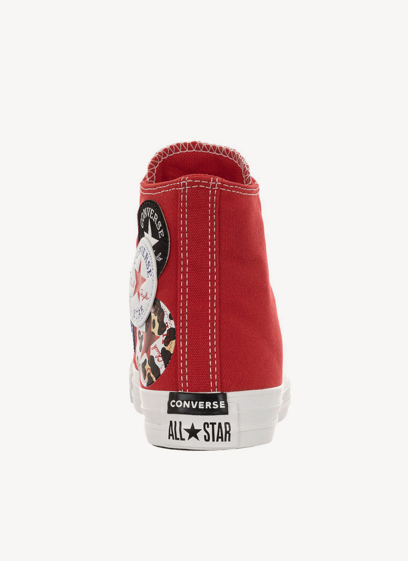 Converse - Sneakers Chuck Taylor Logo Play All Star Hi - Red - Unisexe