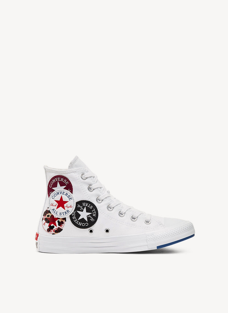 Converse - Sneakers Chuck Taylor Logo Play All Star Hi - Blanc - Unisexe - Imparfait