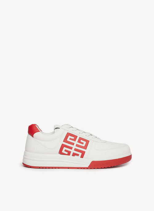 Givenchy - Sneakers G4 En Cuir - Red - Homme