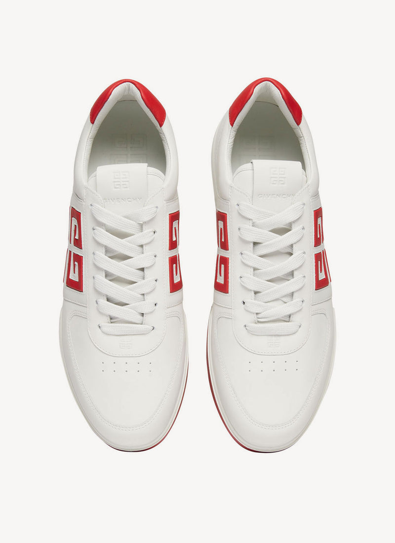 Givenchy - Sneakers G4 En Cuir - Red - Homme