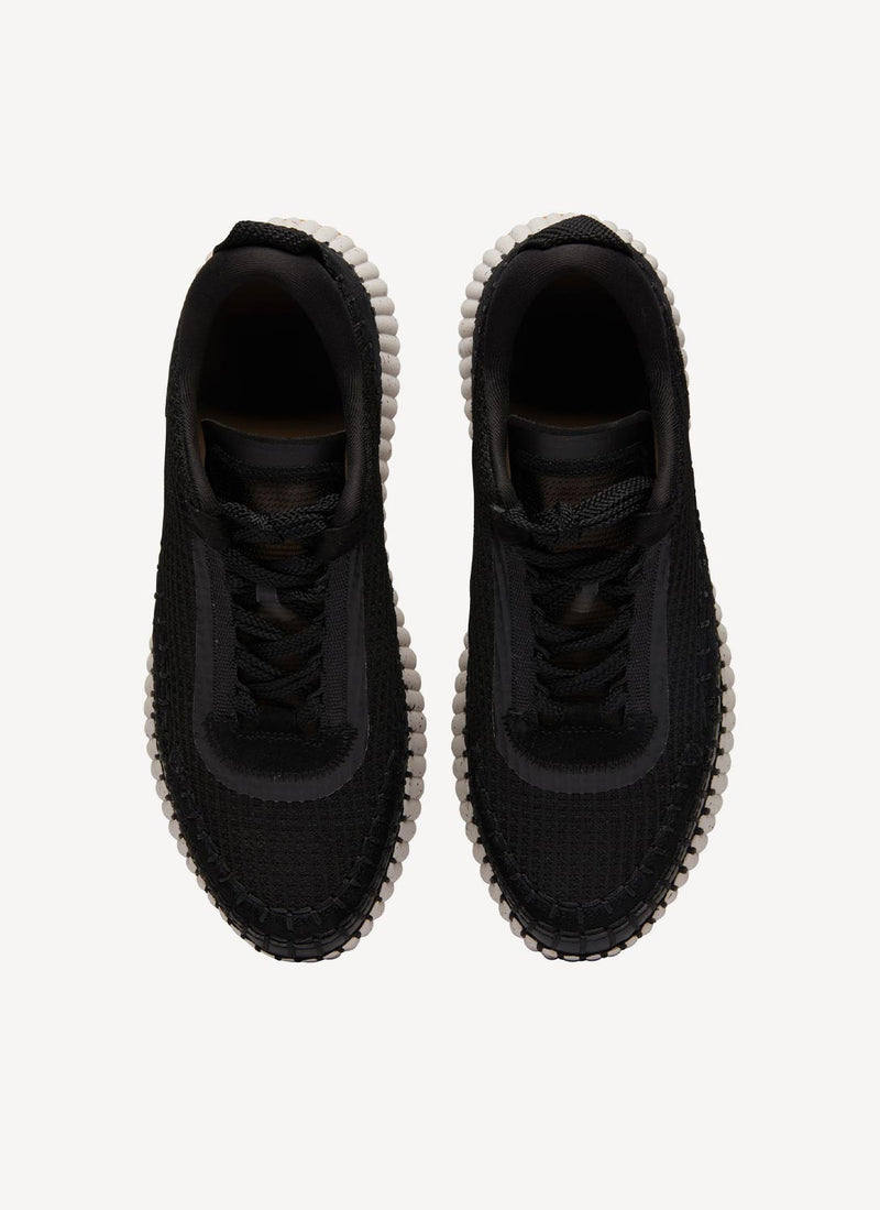 Chloe - Sneakers Nama - Black Gloss - Femme