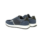 Sneakers Noé Cuir Bleu - Homme
