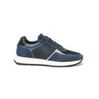 Sneakers Noé Cuir Bleu - Homme