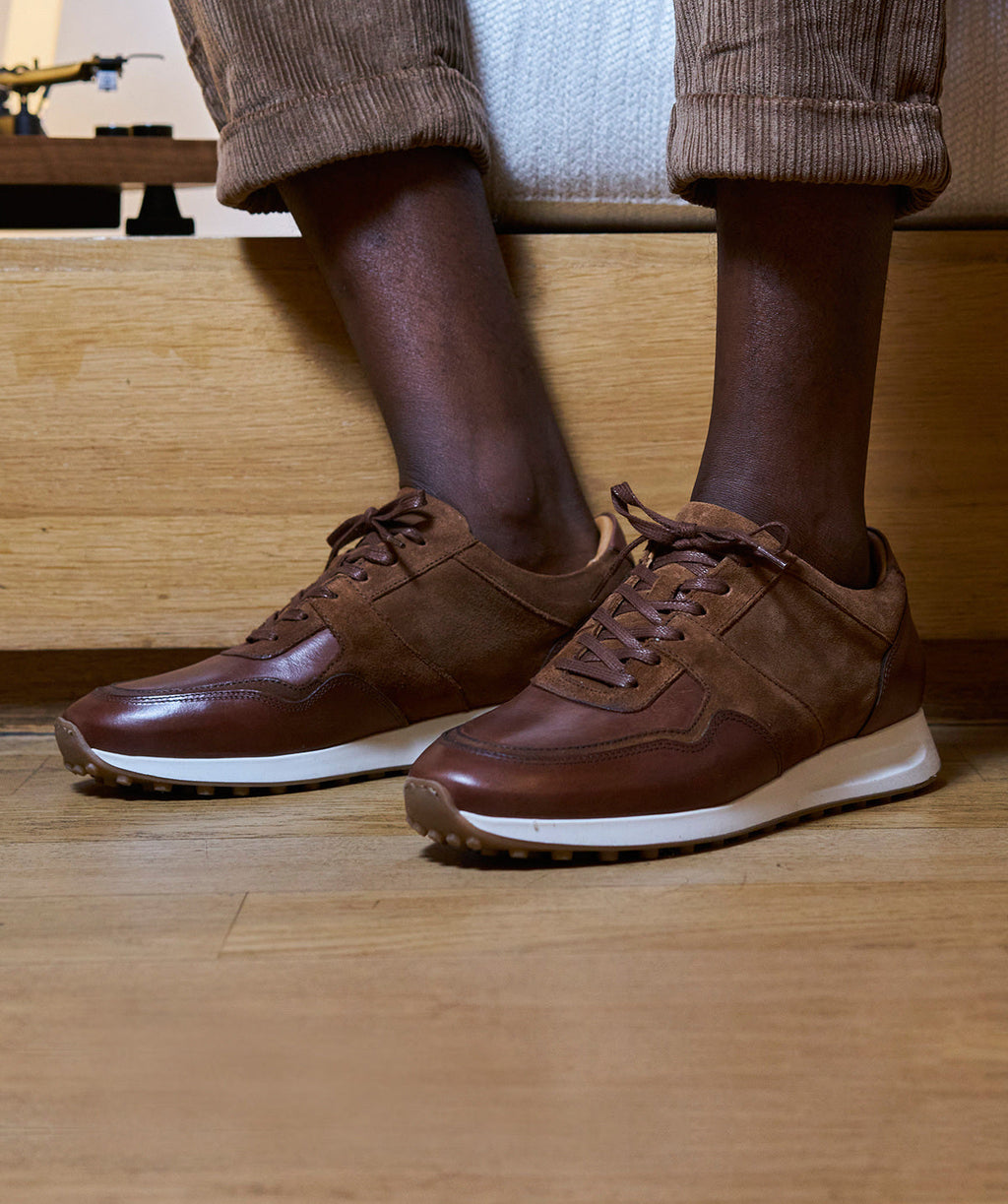Sneakers Smith - Marron
