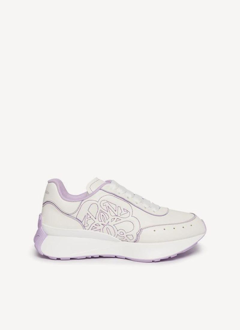 Alexander Mcqueen - Sneakers Sprint Runner - Lilac - Femme