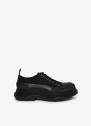 Alexander Mcqueen - Sneakers Tread Slick - Black Gloss - Femme