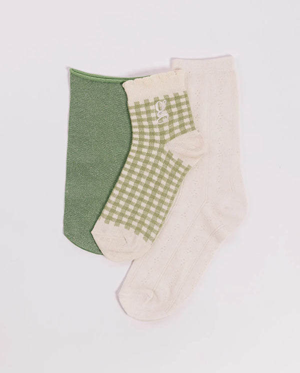 Trio De Chaussettes - Collection Été 25