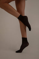 Socquettes Lycra - Noir - Pack De 3