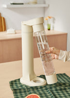 Soda Maker Studio - Máquina de agua con gas + botella 1L - Blanco roto