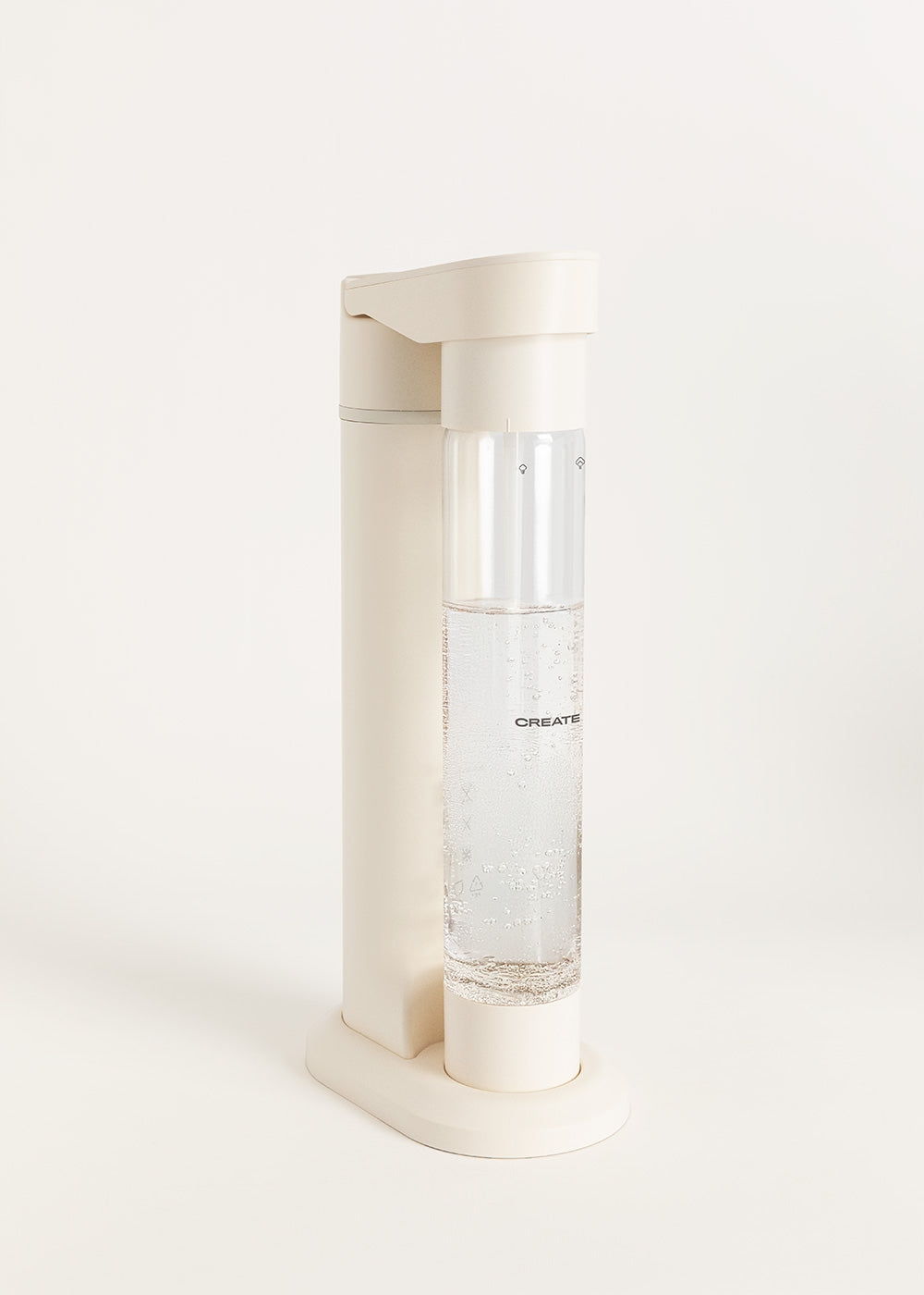 Soda Maker Studio - Máquina de agua con gas + botella 1L - Blanco roto
