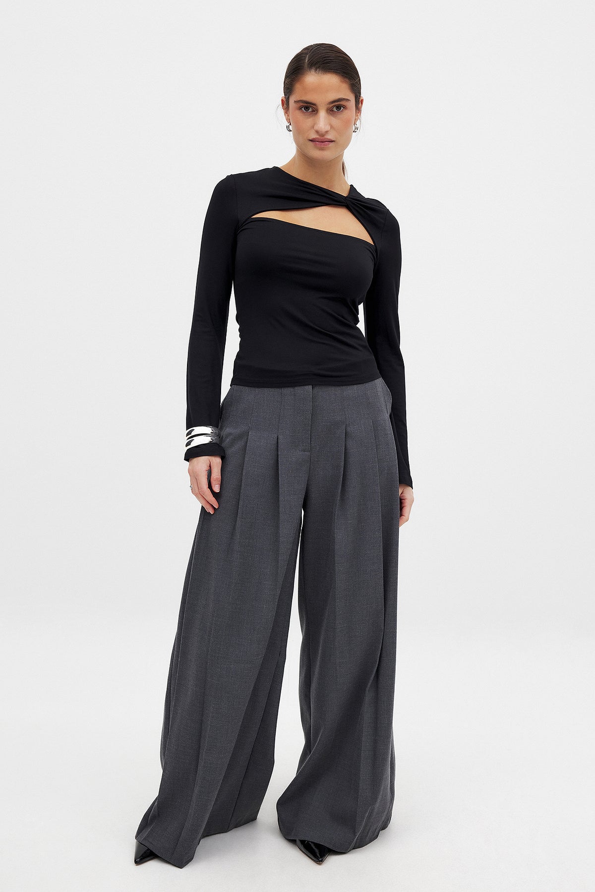 Top Soft Line Twist - Noir