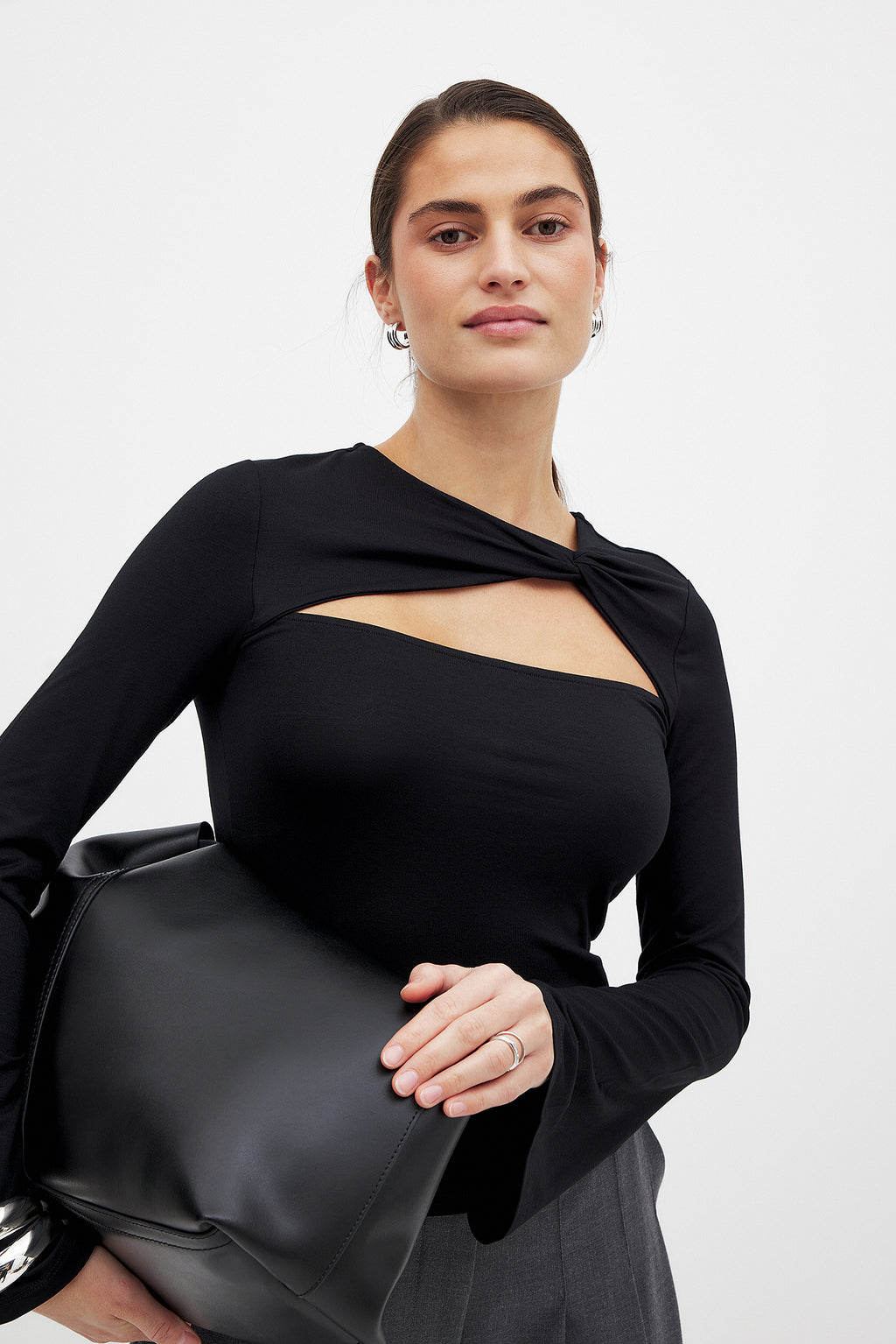 Top Soft Line Twist - Noir