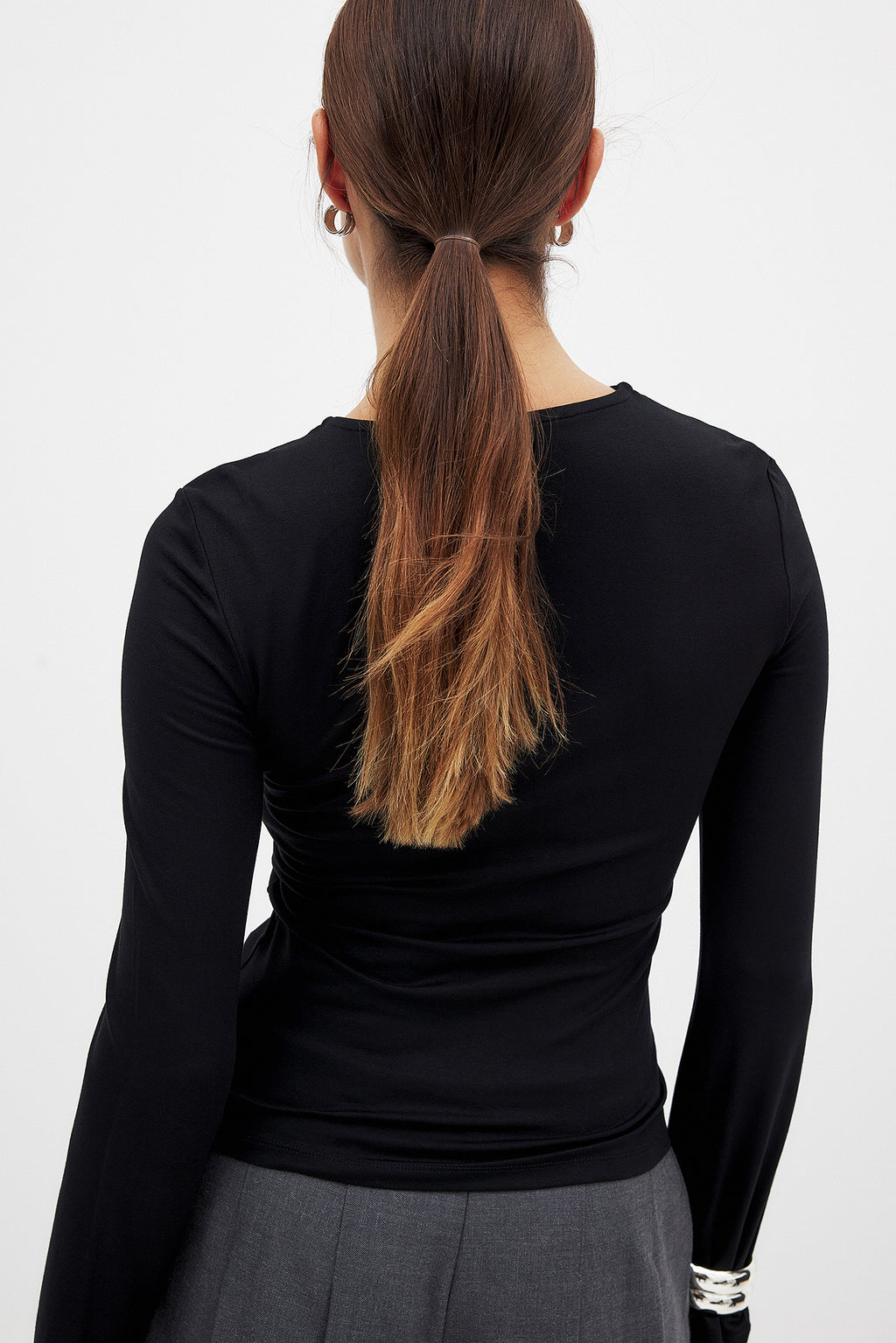 Top Soft Line Twist - Noir