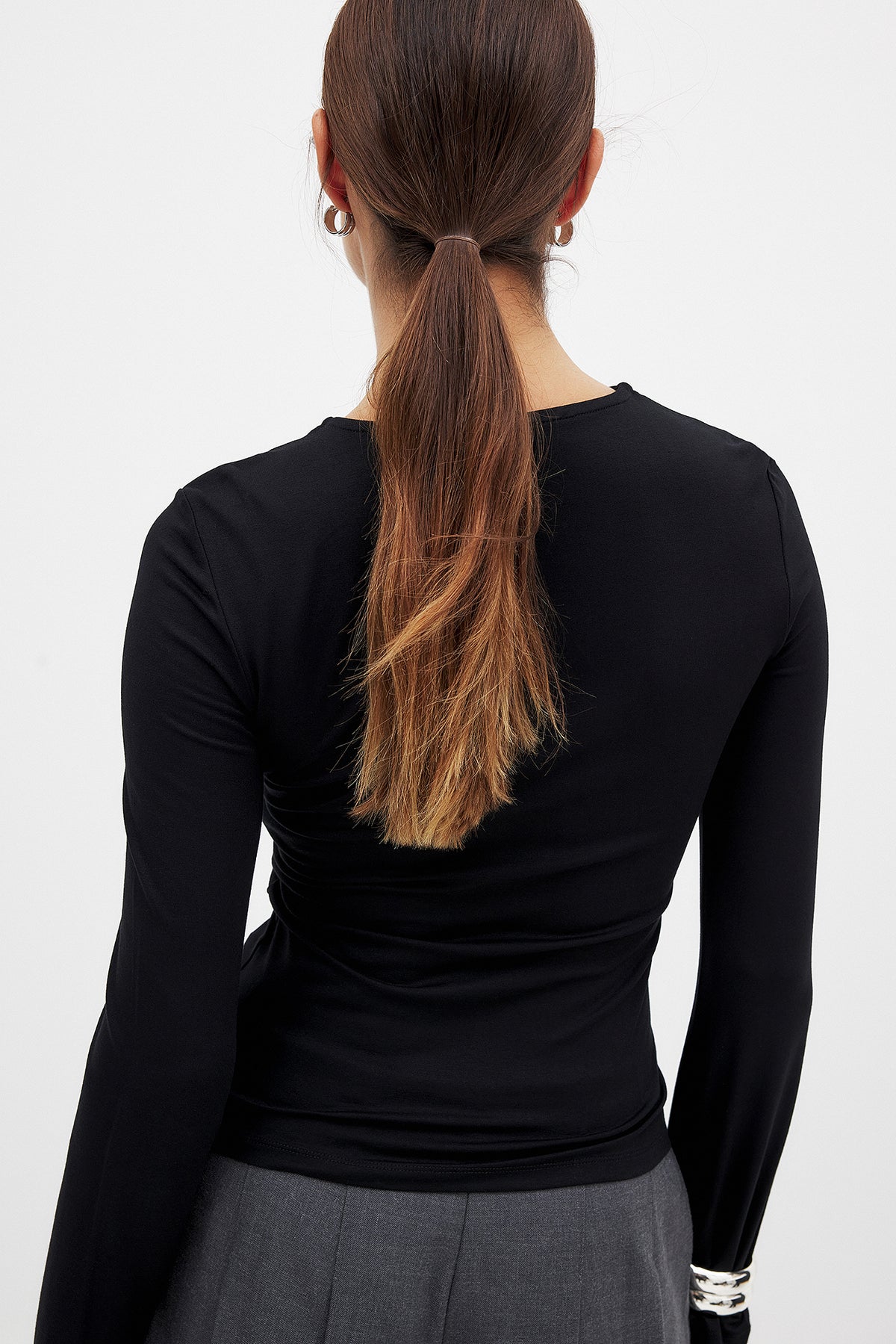 Top Soft Line Twist - Noir