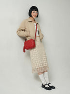 Gucci Soho Disco Bag Bright Red Grained Leather
