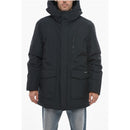 Solid Color Cleveland Down With Hood And Hidden Closu Jacket