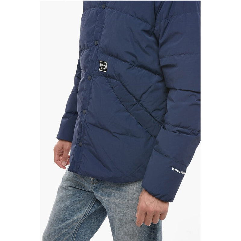 Veste Solid Color Greylock Down With Front Buttoning