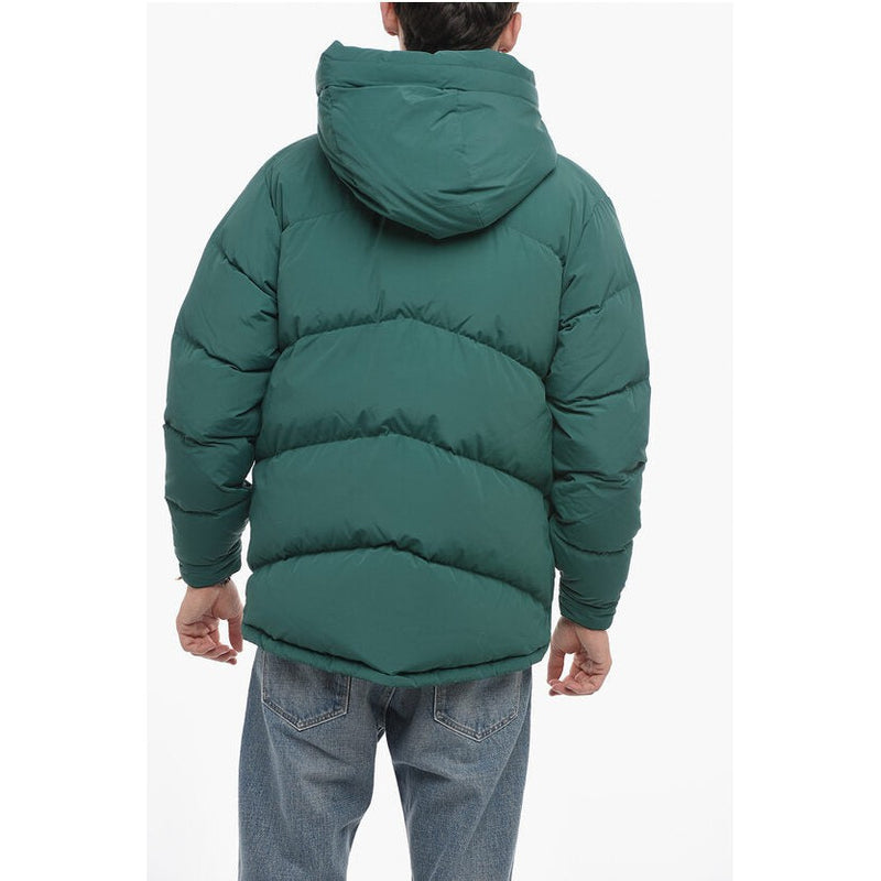 Solid Color Greylock Down Jacket With Hidden Closure