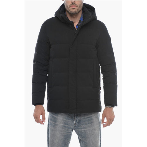 Solid Color Hooded Sierra Down Jacket